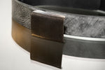 Load image into Gallery viewer, Army Buckle Waxed Leather Belt
