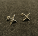 Load image into Gallery viewer, STEPHANIE SAID SS-E-14-20 FOUR POINT STAR EARRING
