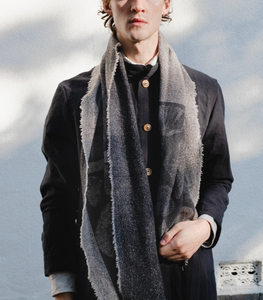 WLSFHAESH15540 Haeckel Shell Collection Wool Scarf
