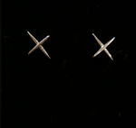 Load image into Gallery viewer, STEPHANIE SAID SS-E-14-20 FOUR POINT STAR EARRING
