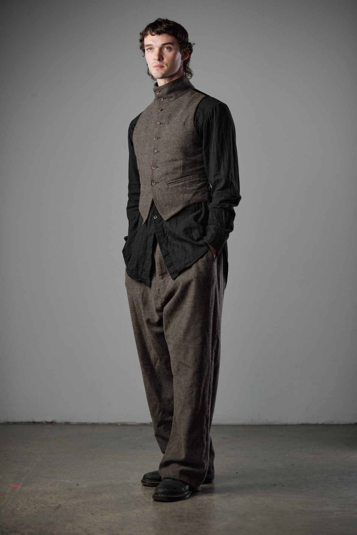 Woollen Anthracite Pants