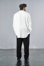 Load image into Gallery viewer, Stand Collar Bib Shirt
