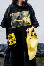Load image into Gallery viewer, Heavy Tee Short Sleeve Peace Love and Brown Rice Patti Smith Collection
