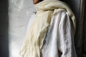 Wool Gauze Scarf L