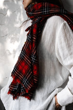 Load image into Gallery viewer, Wool Gauze Scarf L
