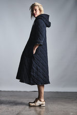 Load image into Gallery viewer, Reversible Mokomoko Hoodie Dress
