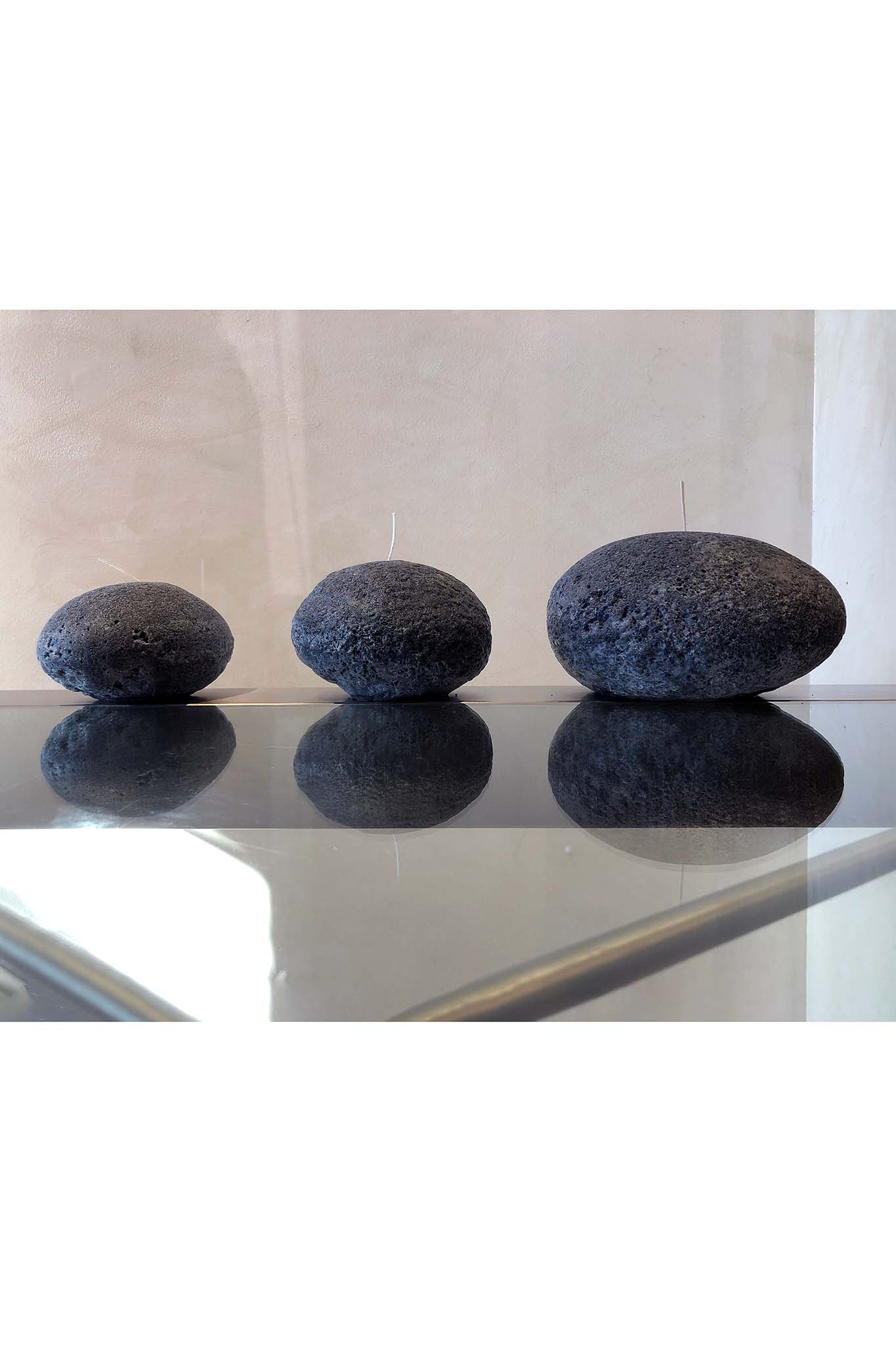 Stone Boulder Candle