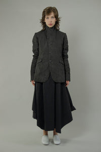 Peaked Lapel Collar Jacket