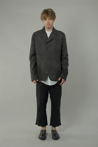 Peaked Lapel Collar Jacket