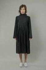 Load image into Gallery viewer, Plisse Shirt Dress
