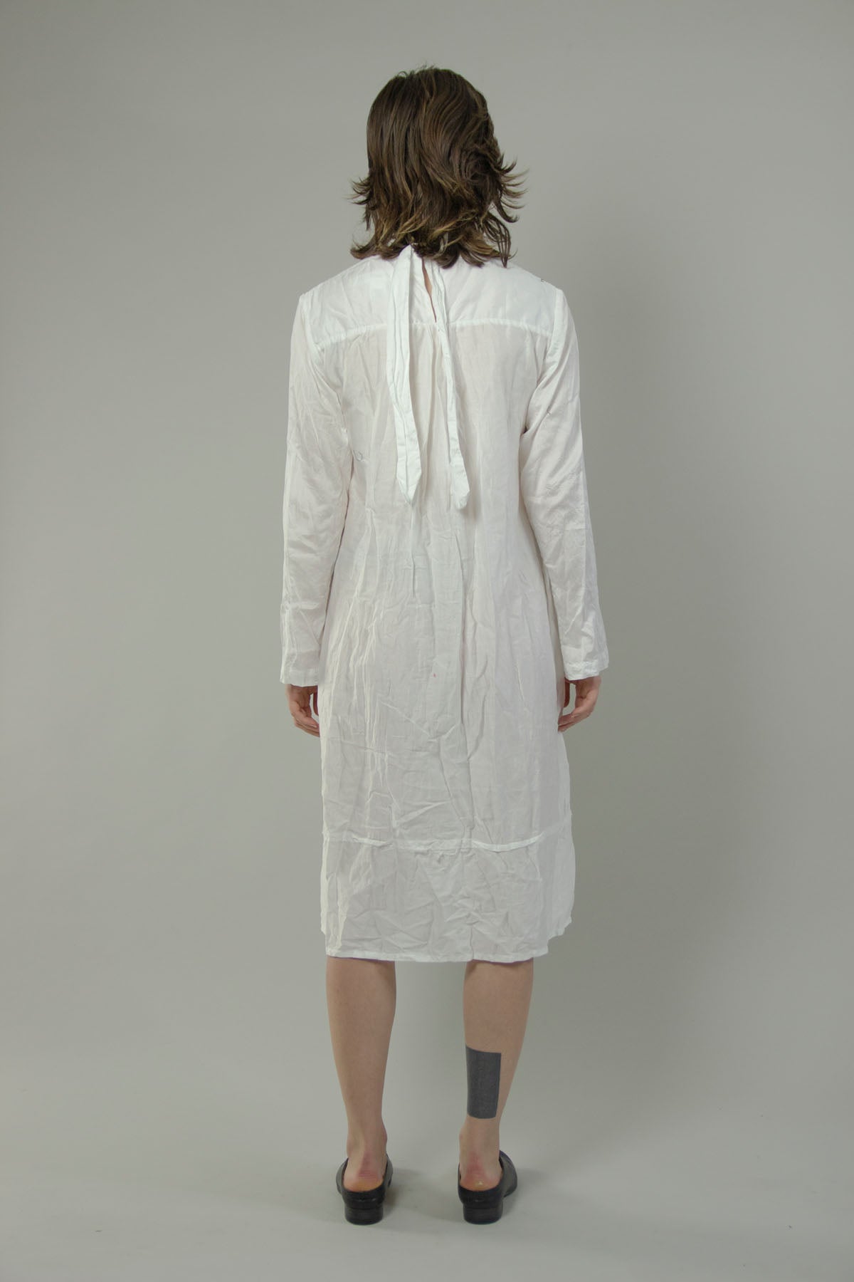 Plisse Shirt Dress