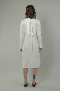 Plisse Shirt Dress